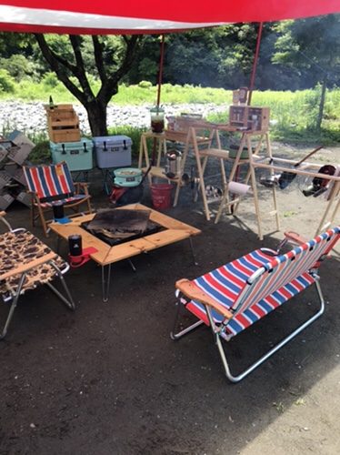 デイキャンプ風景