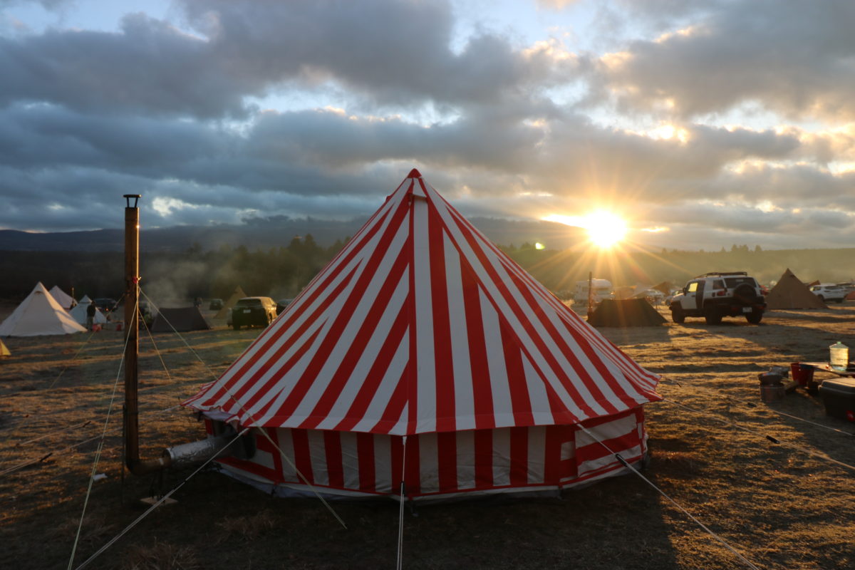 年越しキャンプ